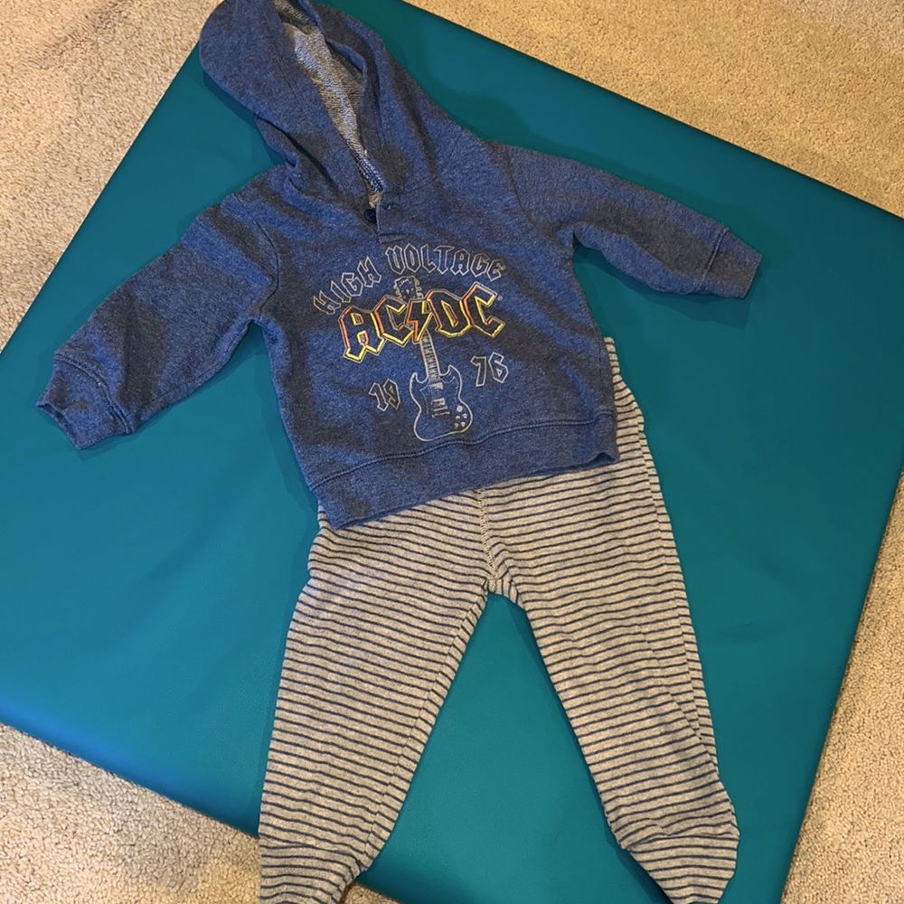 AC/DC Baby Outfit
